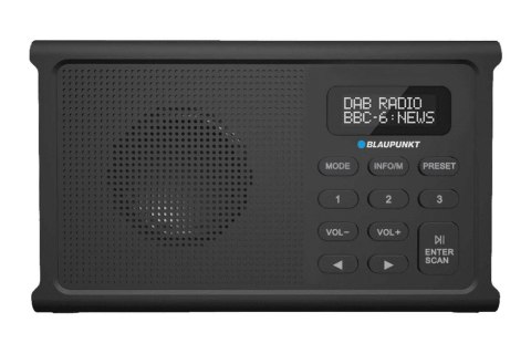 Radio przenośne BLAUPUNKT DAB DR3BK, czarny