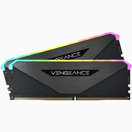 Corsair Vengeance RGB RT, DDR4-3200, CL16 - 16 GB Dual-Kit, czarny