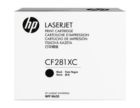 HP CONTRACT Cartridge No.81X Black CF281XC