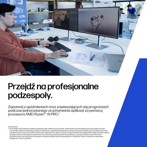 HP ZBook 8 G1ak 14 Ryzen AI 7 PRO 350 14.0"WUXGA IPS 400nits AG 16GB DDR5 5600 SSD1TB Radeon 860M Cam IR 5 MPx 62Wh W11Pro 3Y On