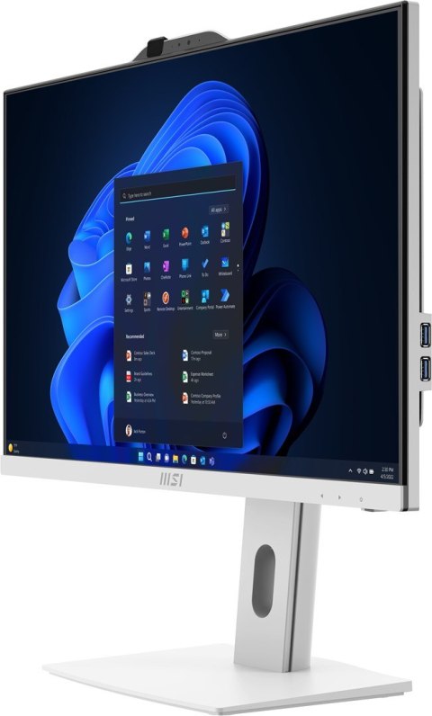 MSI AIO PRO AP242P 14M-691EU i5-14400 23.8" IPS LED FHD Non-Touch Anti-Glare 16GB SSD512GB M.2 AX211 WiFi 6E Windows 11 Pro Whit