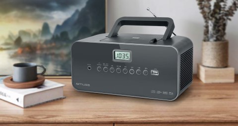 Przenośny odtwarzacz CD Muse M-28 DG Czarny