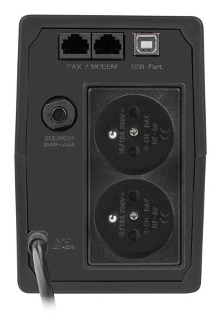 UPS ARMAC HOME LINE-INT 2X230V PL USB-B H850E/LEDV2