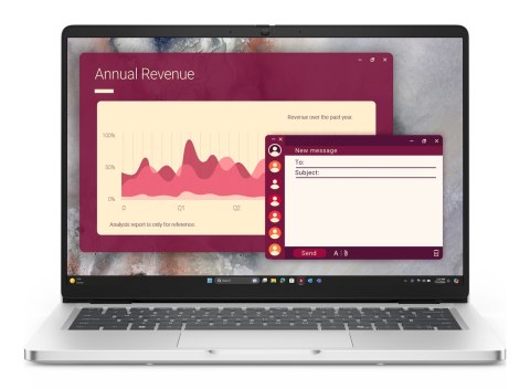 Dell Pro 14 PC14250 Ultra 7 255U 14.0"FHD+ IPS 300nits 16GB DDR5 5600 SSD512 Intel Arc Graphics BcklKb Cam IR 1080p WLAN + BT Bc