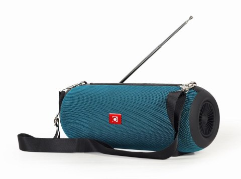 GEMBIRD PRZENOŚNY GŁOŚNIK BLUETOOTH SPK-BT-17-G FM-RADIO, WBUDOWANY MIKROFON, KOLOR ZIELONY, USB, AUX, MICROSD