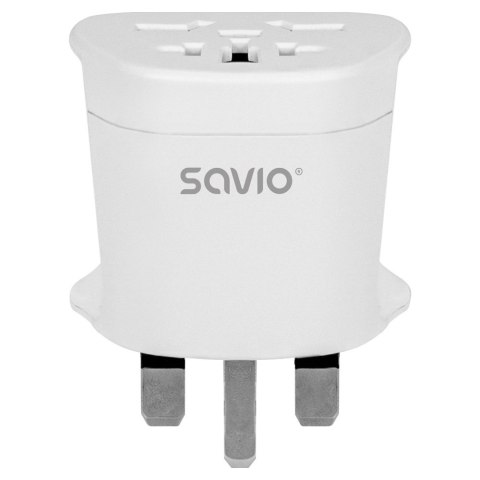 SAVIO ADAPTER PODRÓŻNY GNIAZDO GLOBALNE - WTYK UK AP-05
