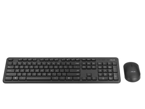 Zestaw klawiatura + mysz Asus CW100 Wireless Keyboard and Mouse Set Black