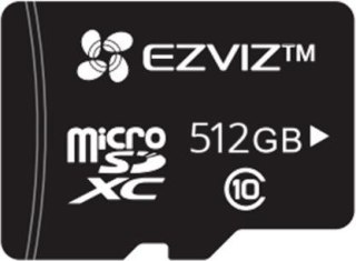 Atminties kortele Micro SD EZVIZ CS-CMT-CARDT512G-D, 512GB, 10 kl., iki 95MB/s, TLC, HM