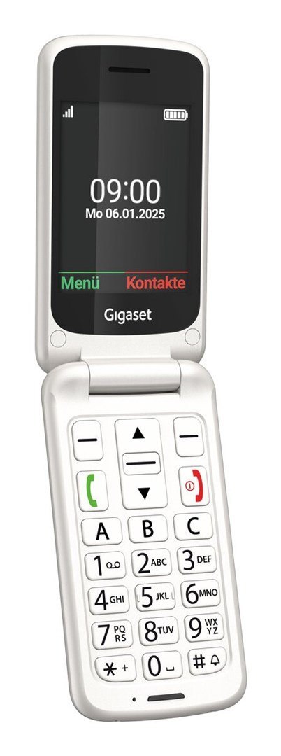 Gigaset GL595 7,11 cm (2.8") 114 g Biały Telefon dla seniora